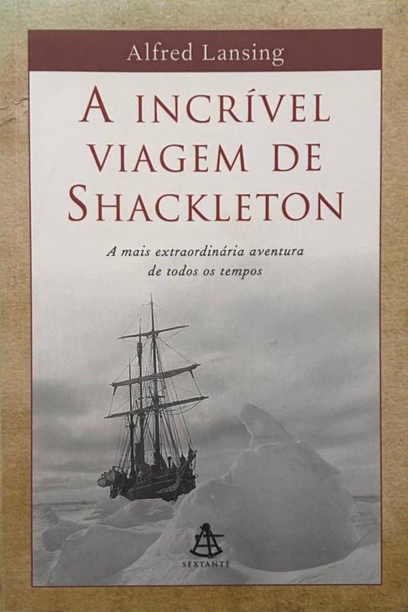 Capa de A incrível viagem de Shackleton
