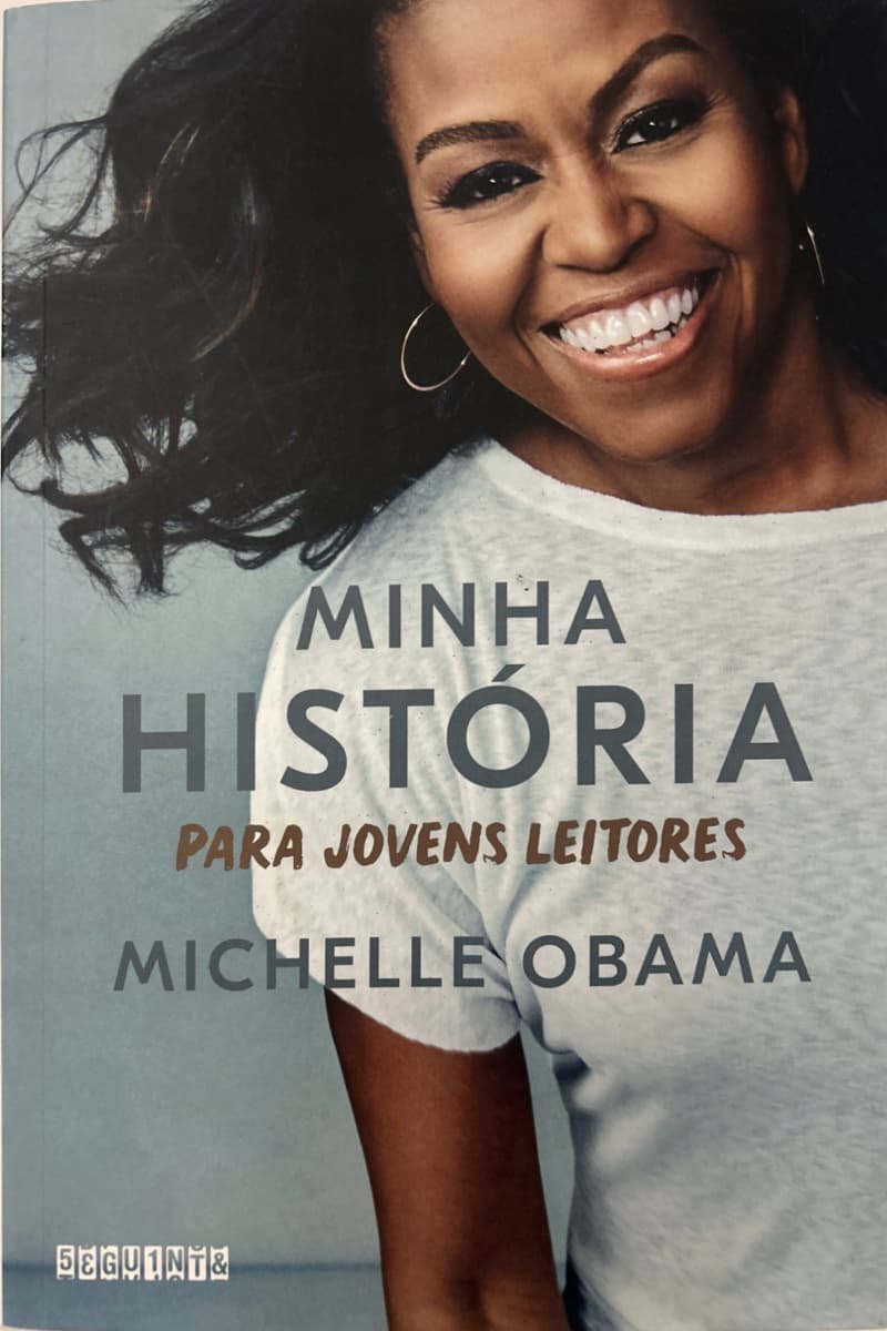 Capa de Minha história: Para jovens leitores