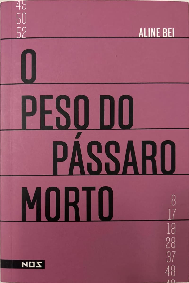 Capa de O peso do pássaro morto